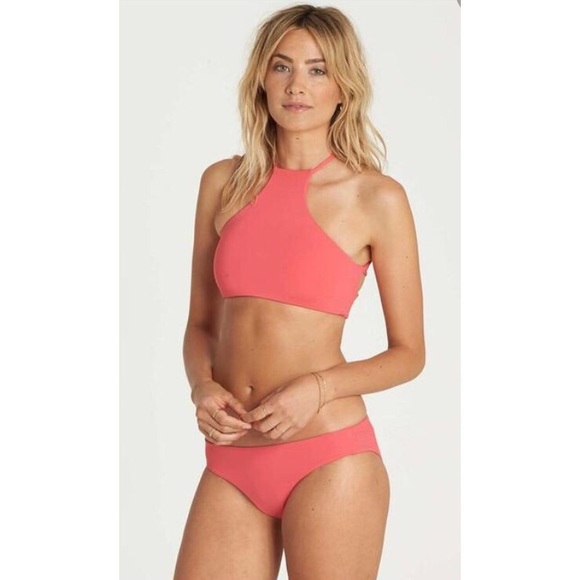 Billabong Other - Billabong Strappy Bikini Hi-Neck Top